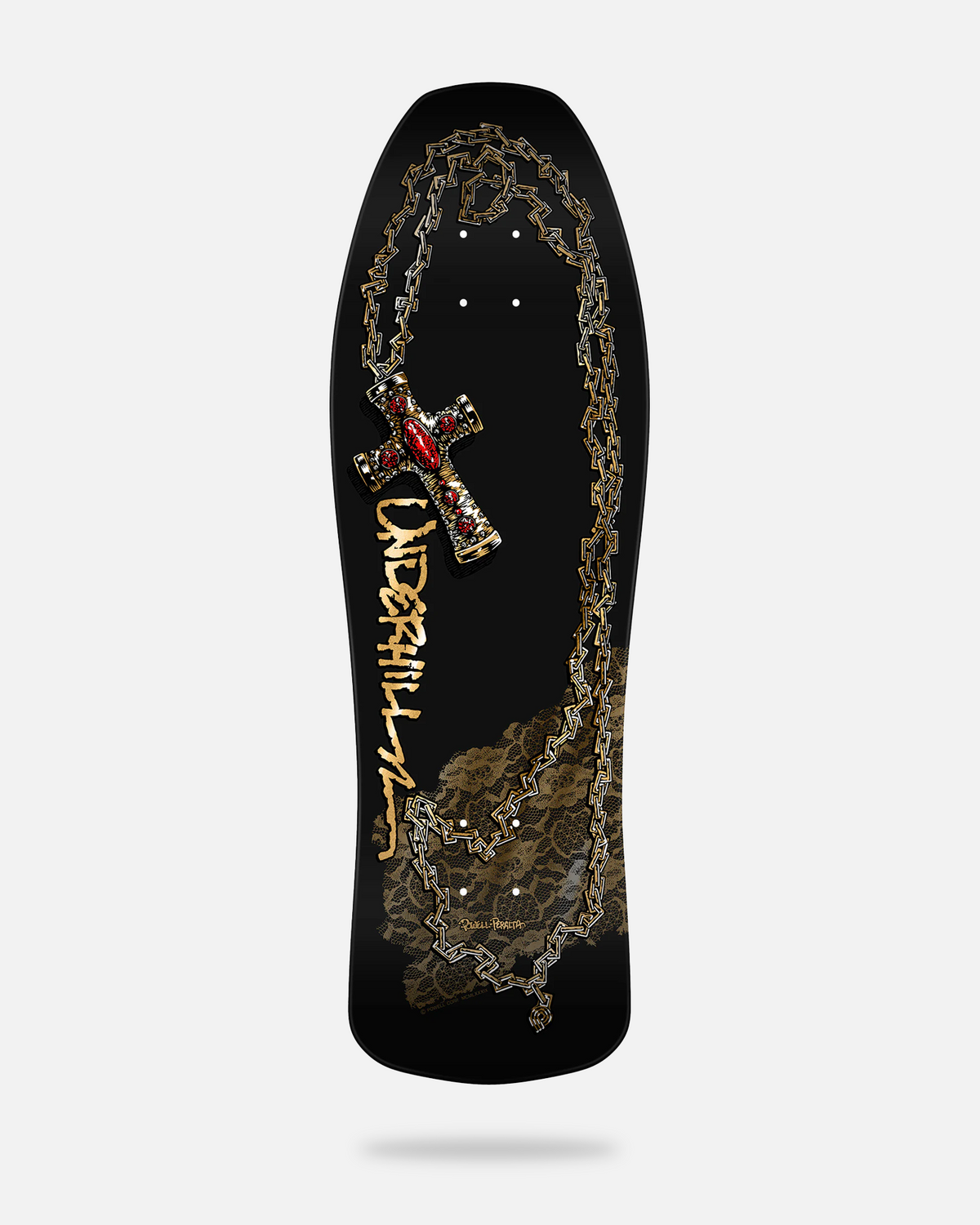 Powell Peralta Ray Underhill Chain / Cross Gold Foil