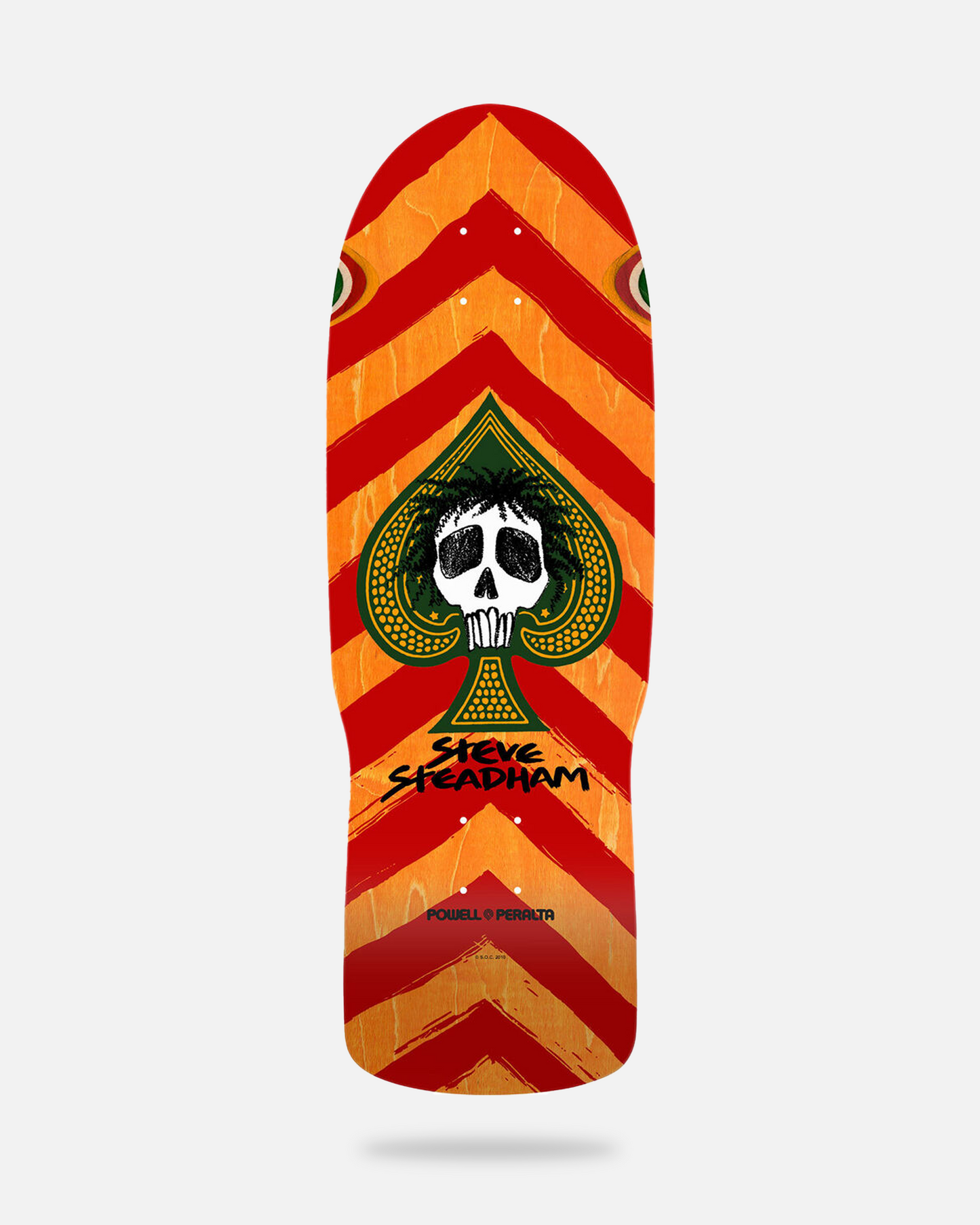 Powell Peralta Skateboard Deck Steadham Spade Orange