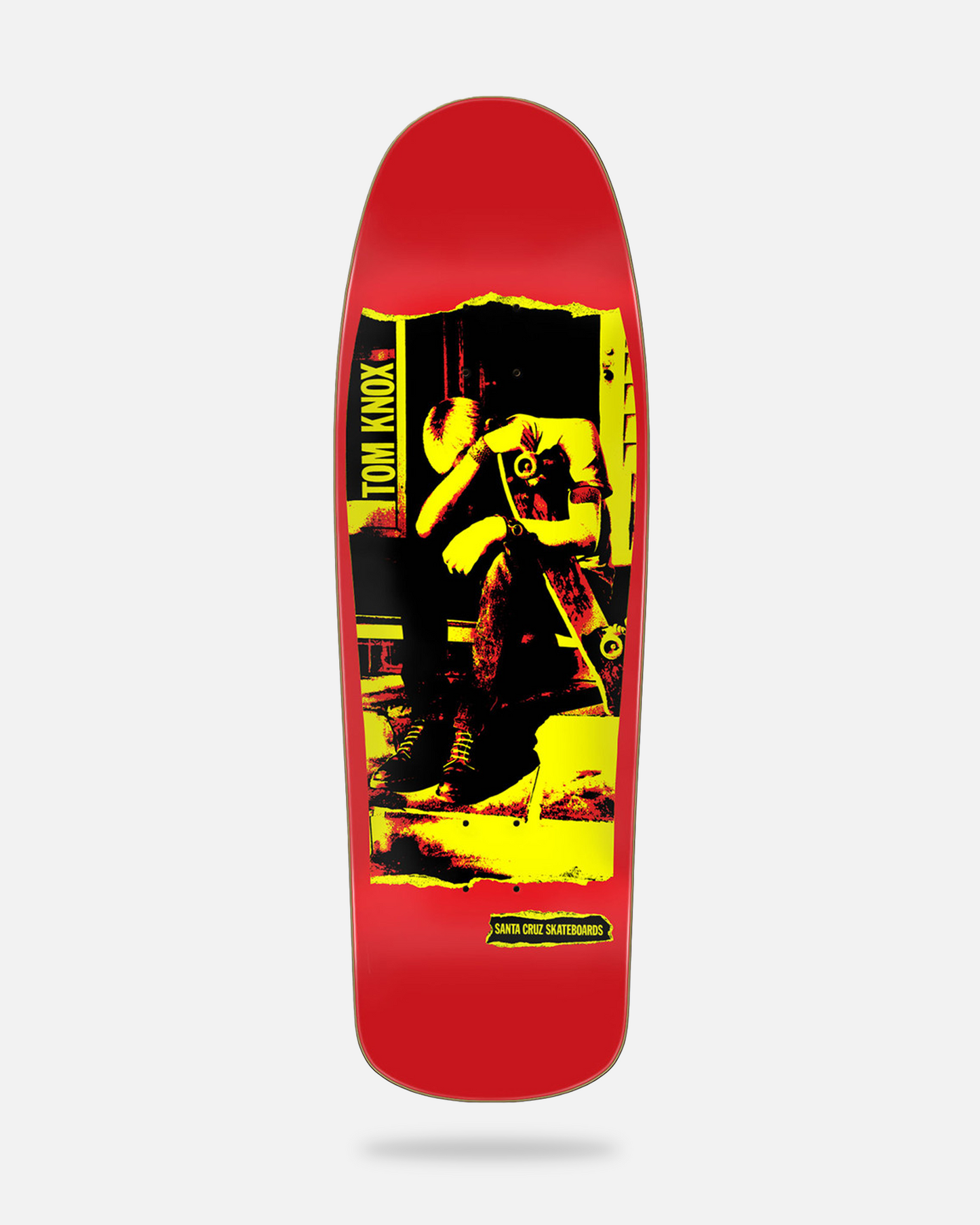 Santa Cruz Skateboard Complete Old School Knox Punk Reissue Red