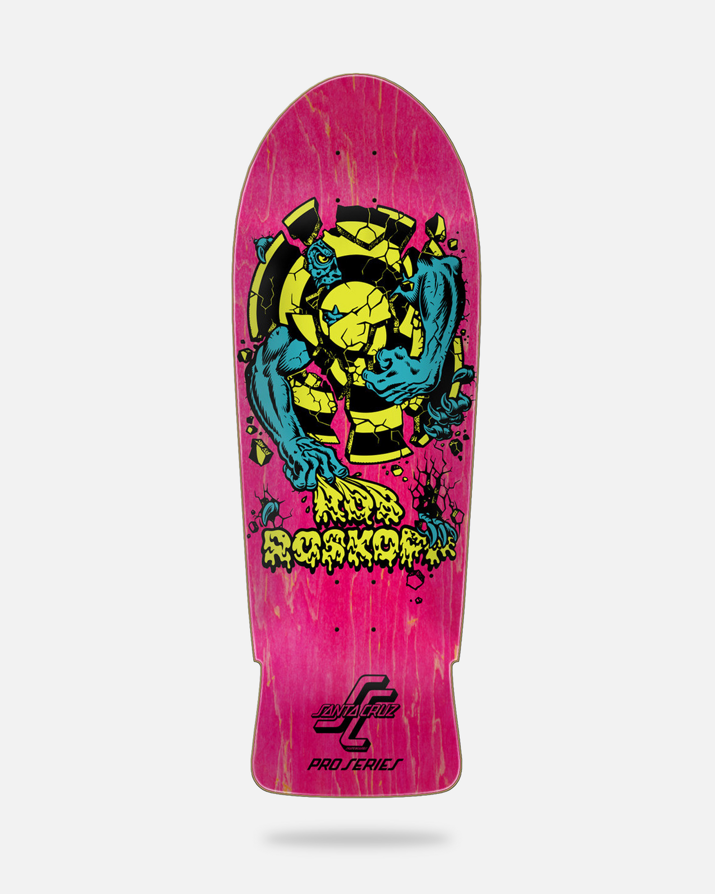 Santa Cruz Skateboard Complete Rob Roskopp 3 Re-Issue Pink