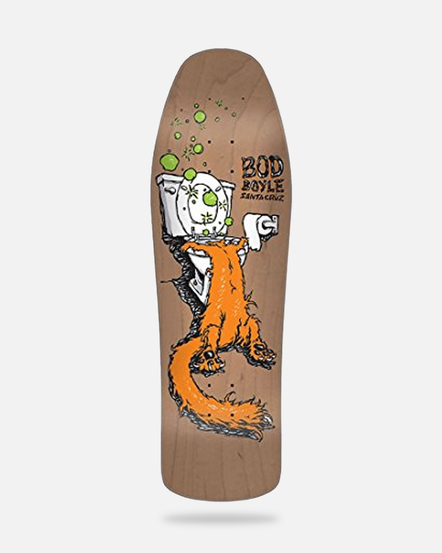 Santa Cruz Skateboards Bod Boyle Sick Cat Reissue Brown