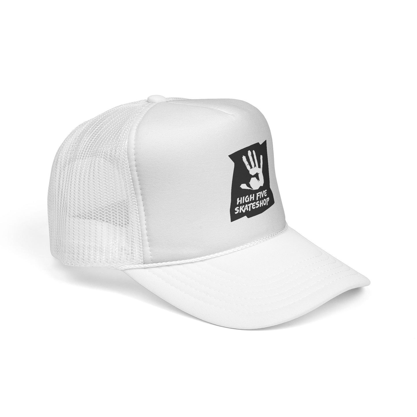 High Five Skateshop Trucker Cap – Vintage Handprint Skate Hat