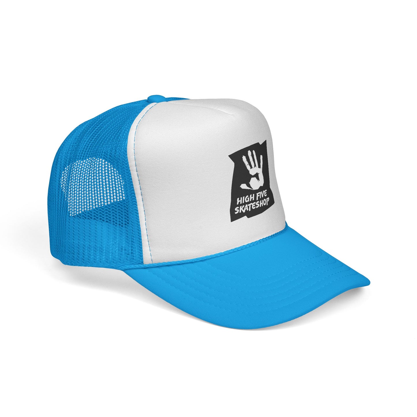 High Five Skateshop Trucker Cap – Vintage Handprint Skate Hat