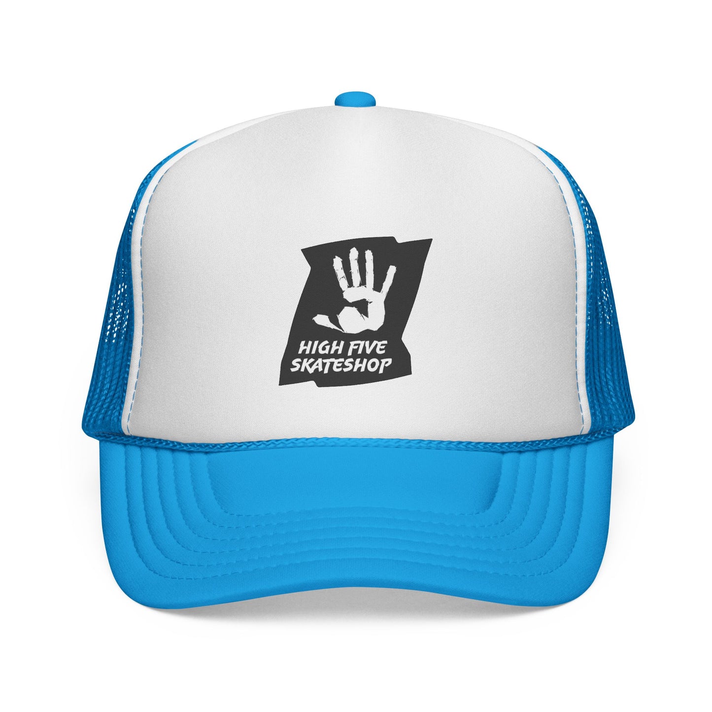 High Five Skateshop Trucker Cap – Vintage Handprint Skate Hat