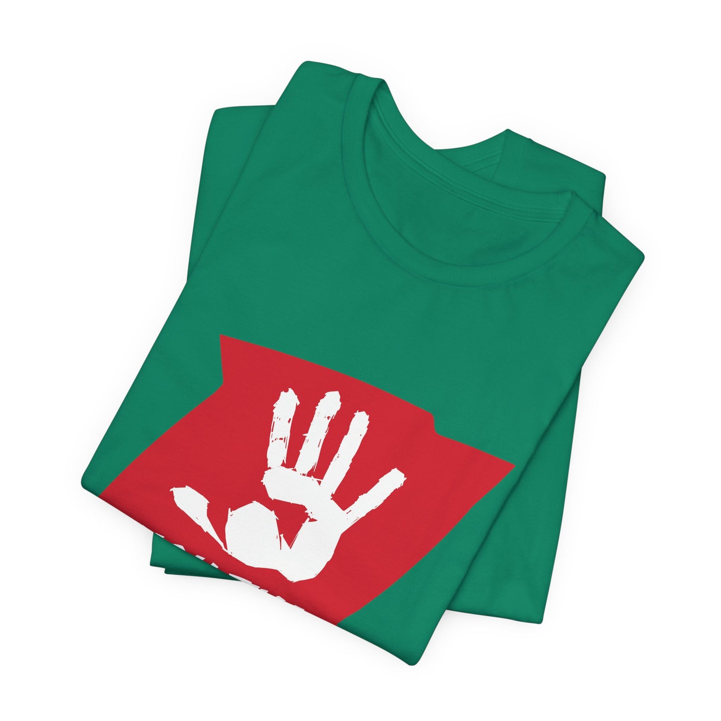 High Five Skateshop T-Shirt – Red Hand Logo Skate Tee