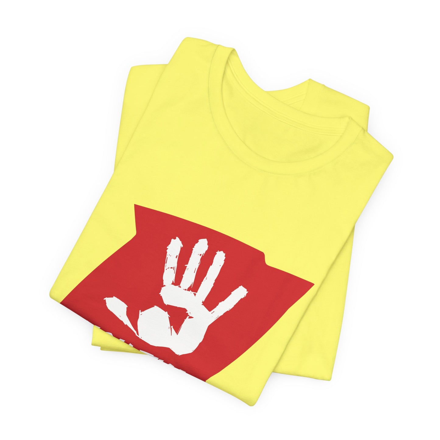 High Five Skateshop T-Shirt – Red Hand Logo Skate Tee