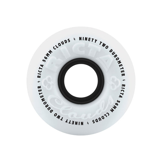 Ricta Clouds 56mm 92a Black Skateboard Wheels - Set of 4