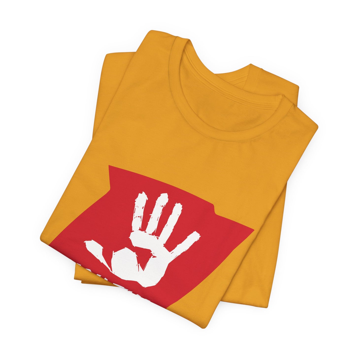 High Five Skateshop T-Shirt – Red Hand Logo Skate Tee