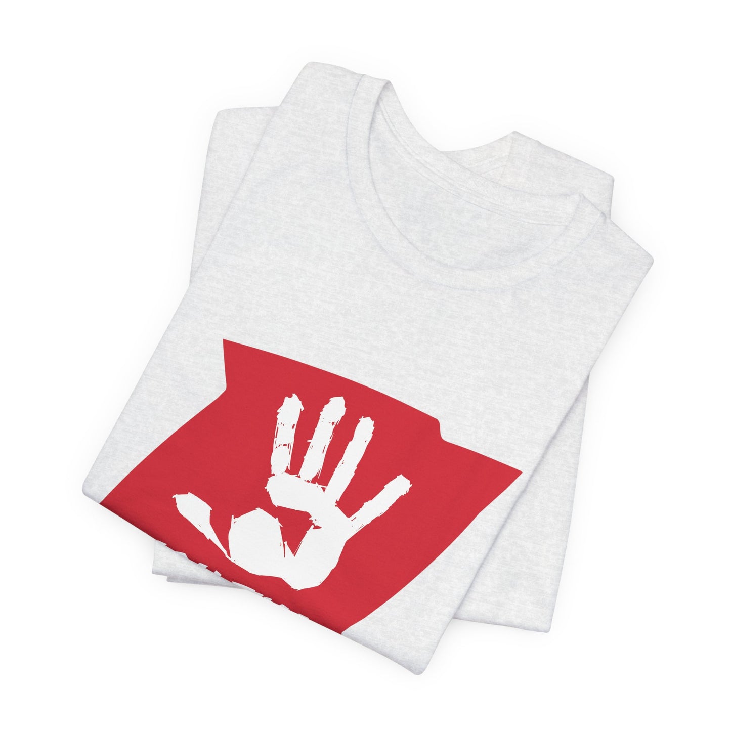 High Five Skateshop T-Shirt – Red Hand Logo Skate Tee