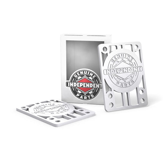 Independent Genuine Parts Risers 1/8 in White - Pack of 2