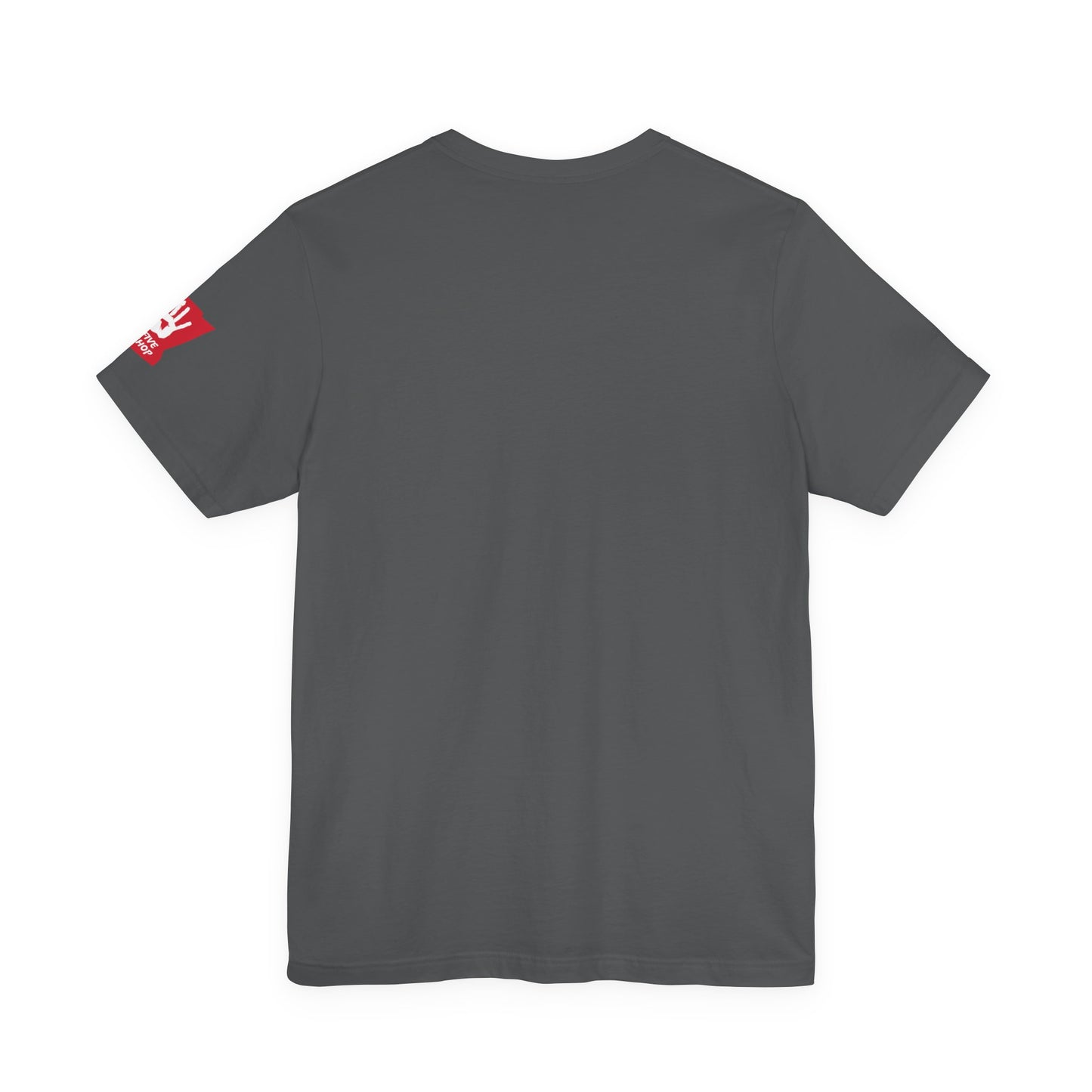 High Five Skateshop T-Shirt – Red Hand Logo Skate Tee