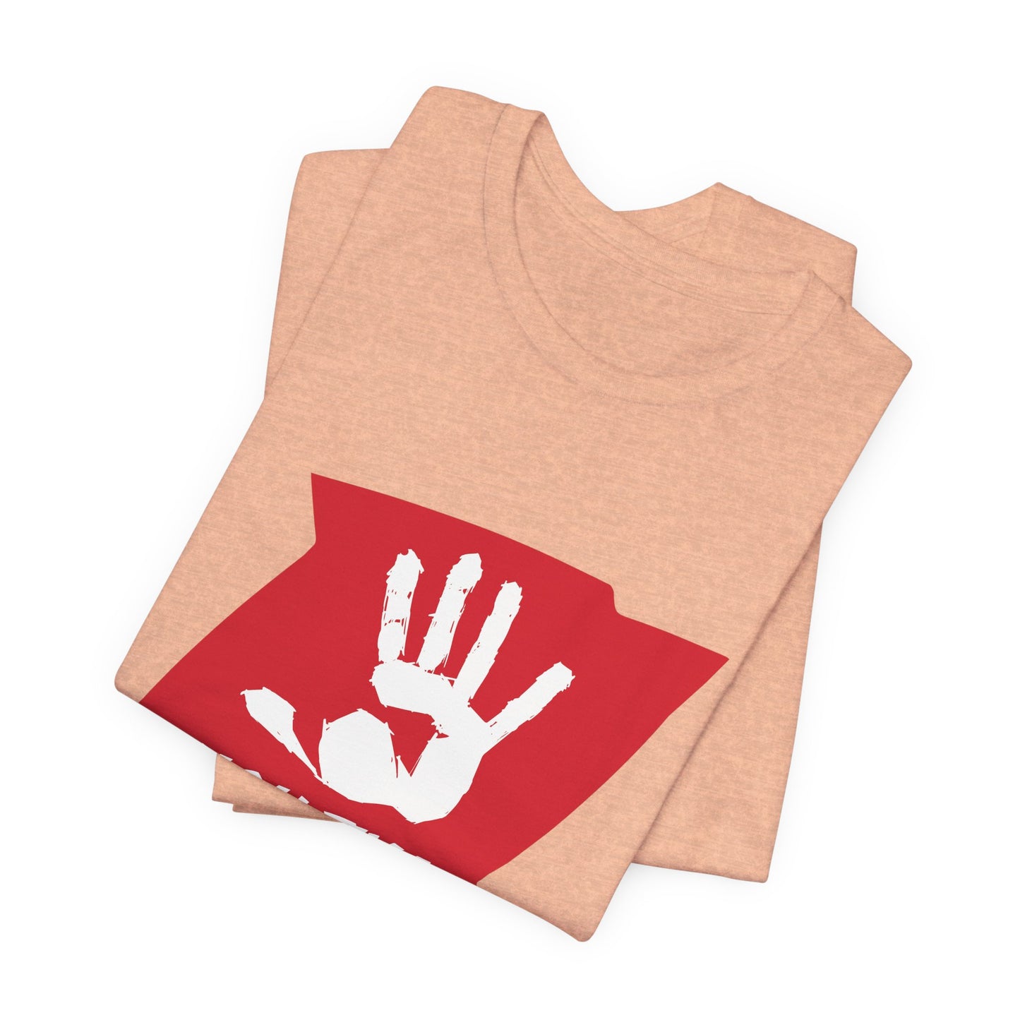 High Five Skateshop T-Shirt – Red Hand Logo Skate Tee