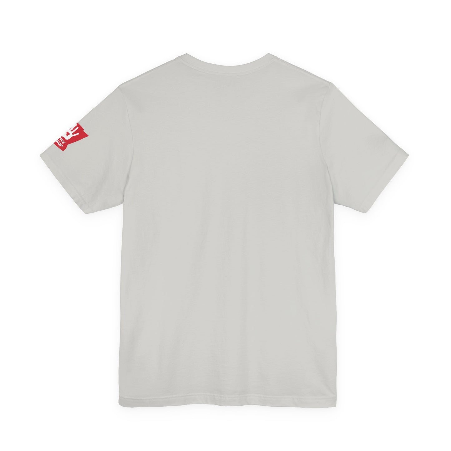 High Five Skateshop T-Shirt – Red Hand Logo Skate Tee