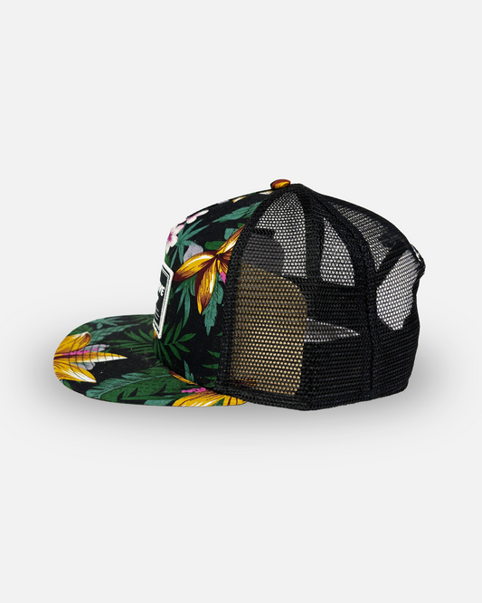 Hat type Two Flowered green