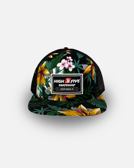 Hat type Two Flowered green