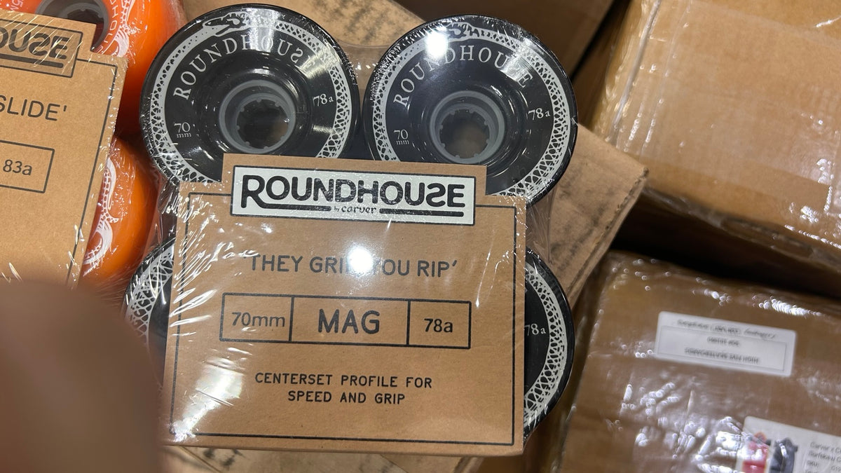 Roundhouse Mag 70mm 78a Smoke wheels set of four