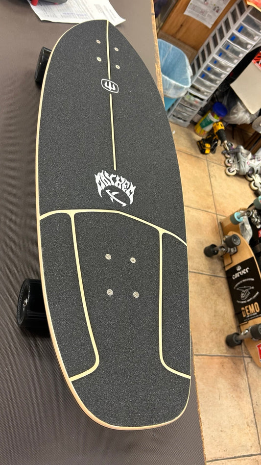 Carver x Lost Party Platter 28 CX surfskate grip top