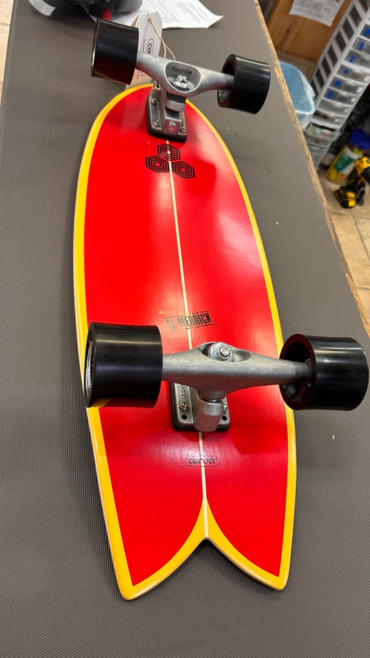 Carver x Channel Islands Fish 29.25 C7 surfskate bottom