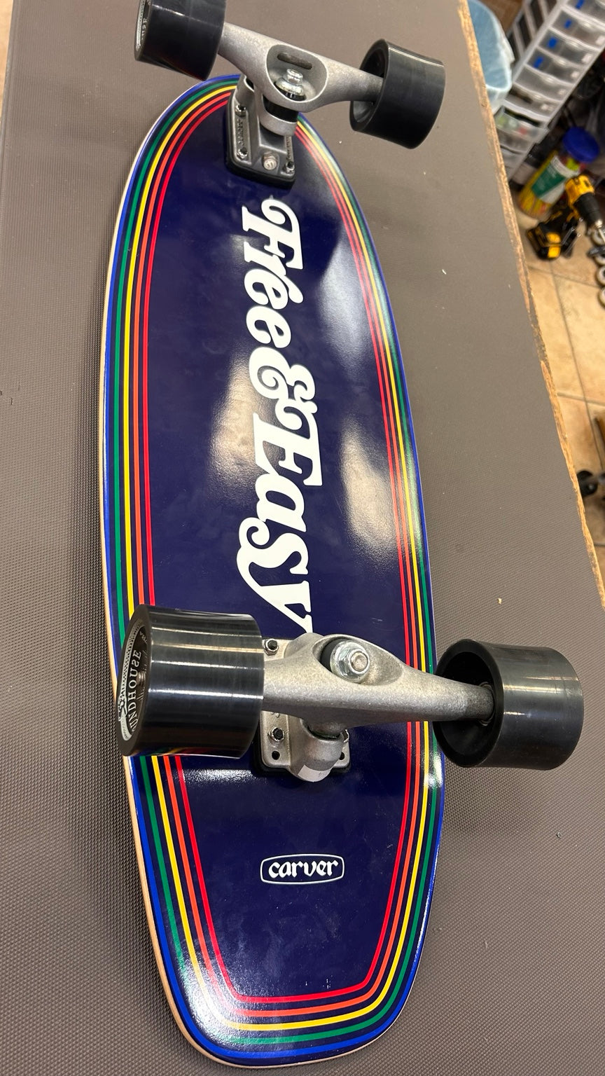 Carver Free & Easy C7 surfskate bottom