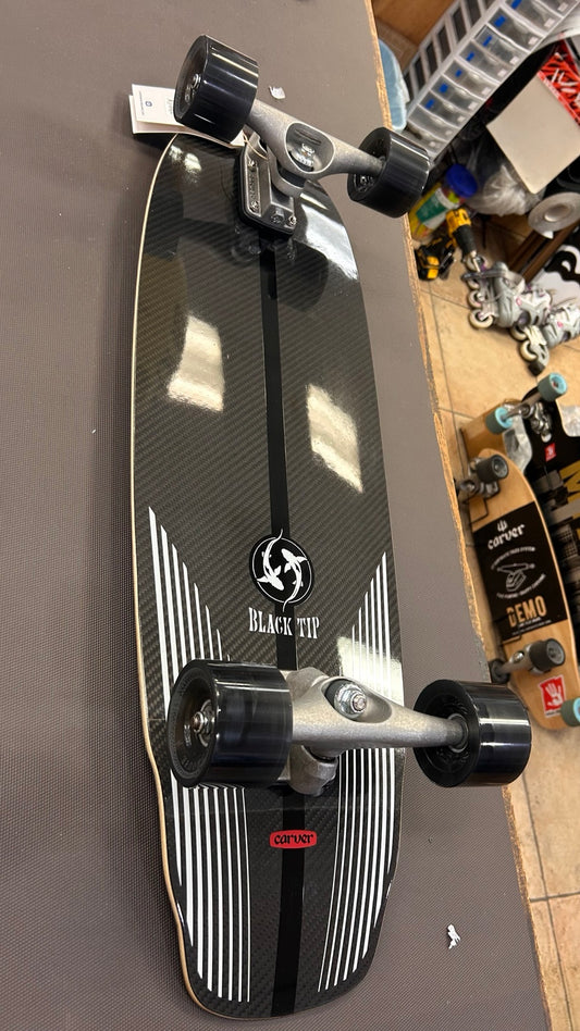 Black Tip Carbon Fiber C7 bottom