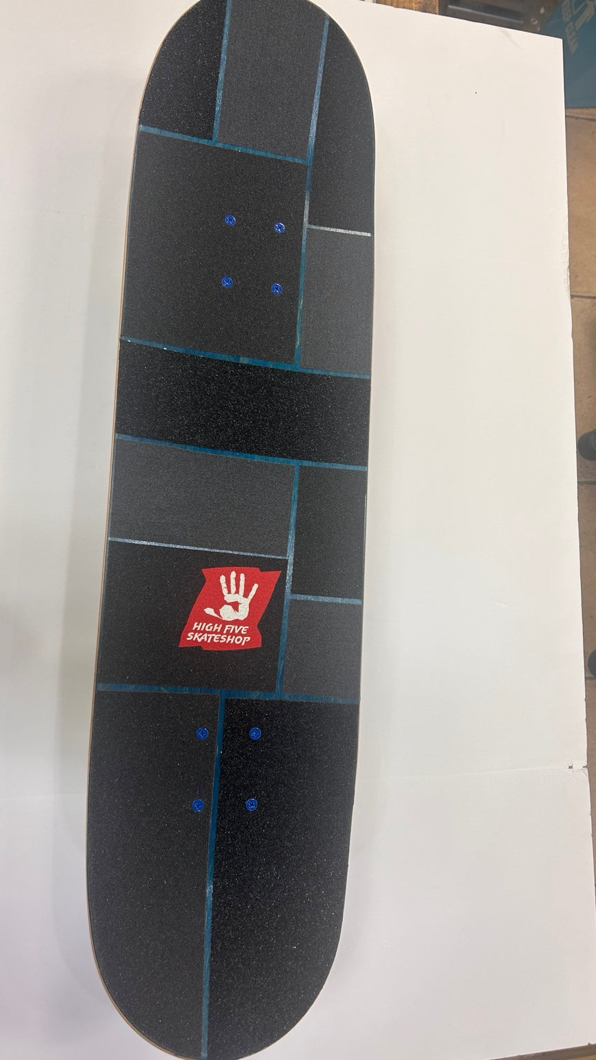 One-of-a-kind handmade geometric grip tape