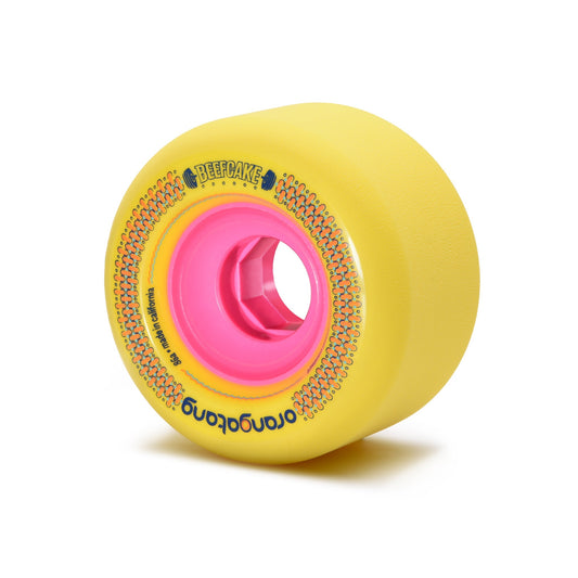 Orangatang Beefcake 73mm 86a Yellow Wheels