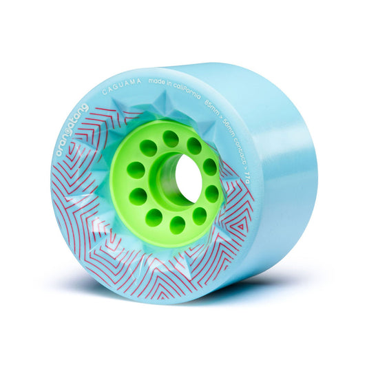 Orangatang Caguama 85mm 77a Blue Wheels - Set of 4