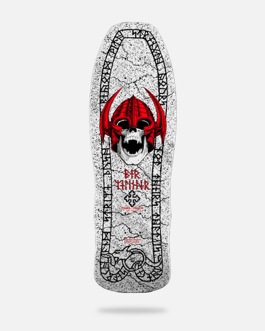 Powell Peralta Per Welinder Nordic Skull Skateboard Deck White