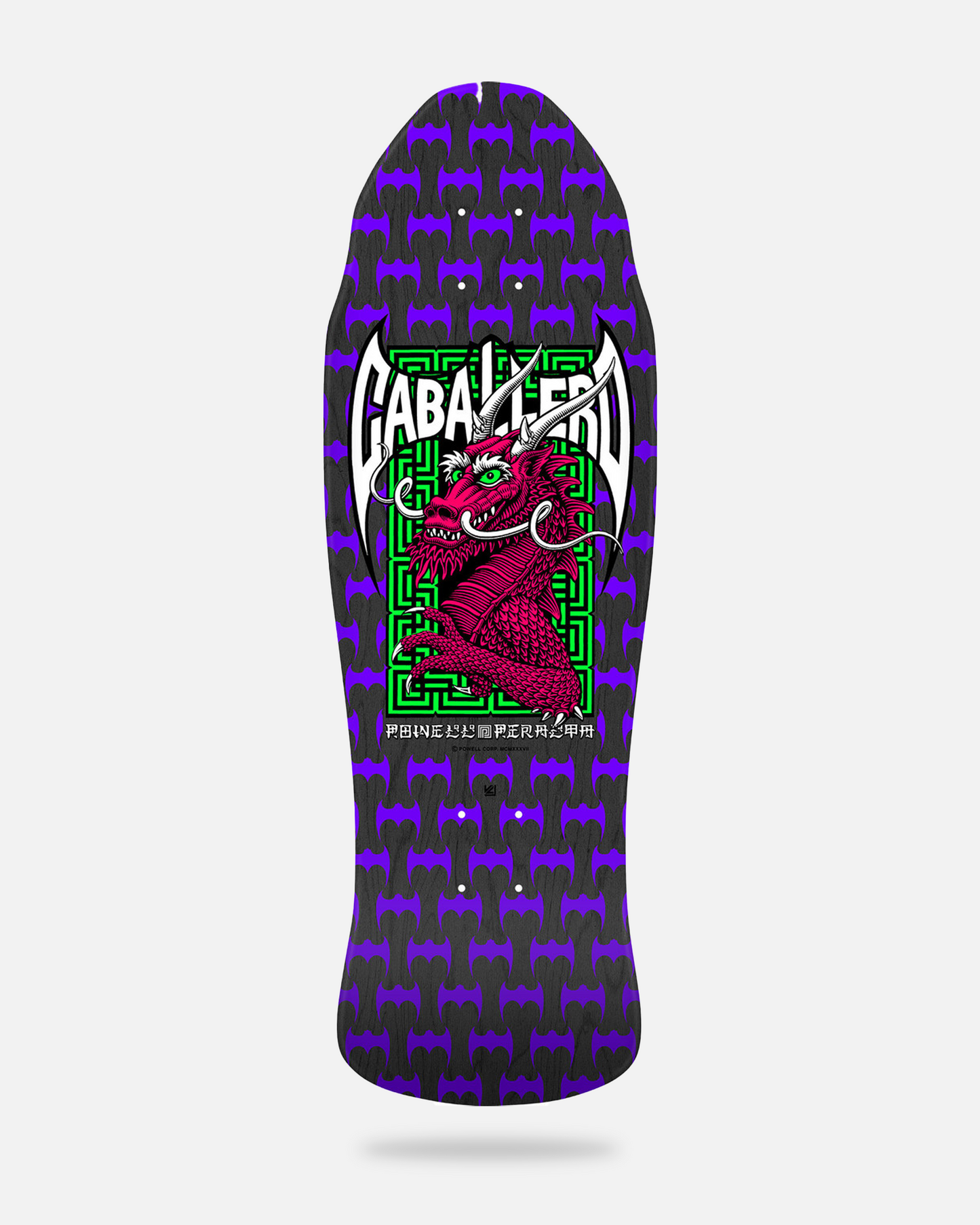 Powell Peralta Skateboard Complete Caballero Street Black Stain
