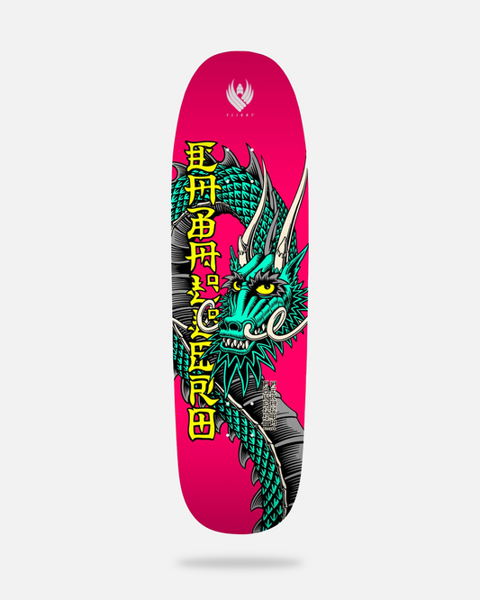 Powell Peralta Skateboard Deck Caballero Ban This Flight Pink