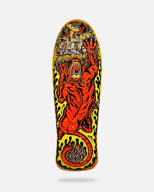 Salba Tiger Yellow Reissue Skateboard Deck