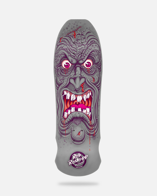 Santa Cruz Roskopp Face Florian Reissue Deck Gray