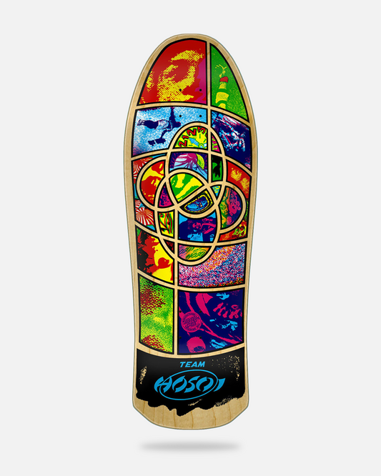 Santa Cruz Skateboard Complete Hosoi Irie Eye Reissue Natural