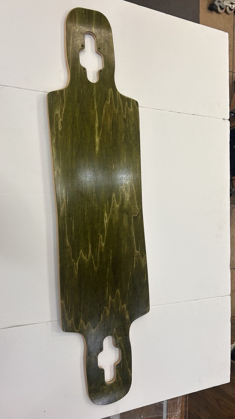 High Five Miami olive drop-through deck top