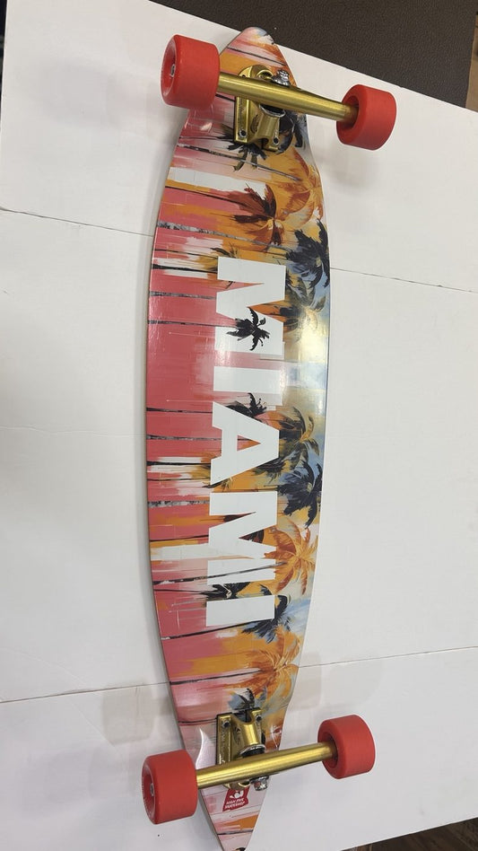 High Five Miami coral palm-tree pintail complete