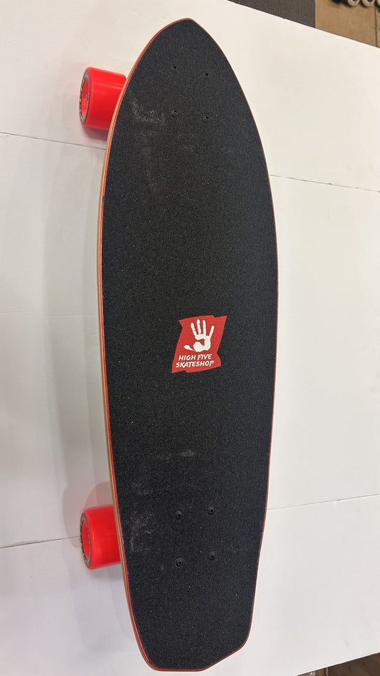 High Five Miami Cruiser Complete – Dark Stain / Gold MIAMI Outline