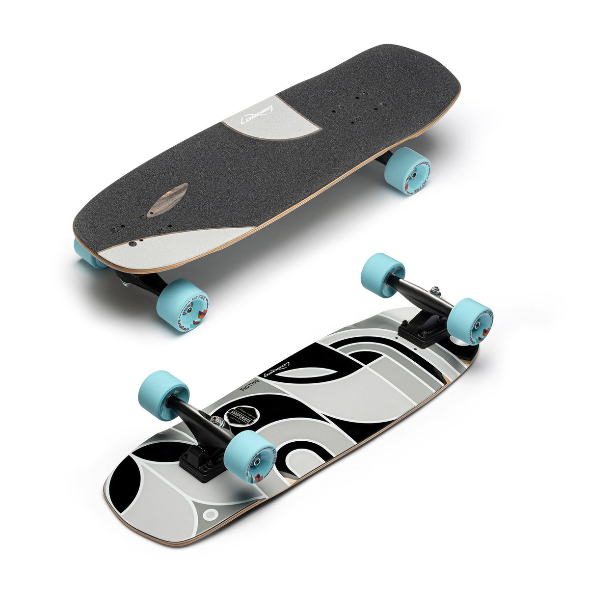 Loaded Ballona Orca C5 complete surfskate