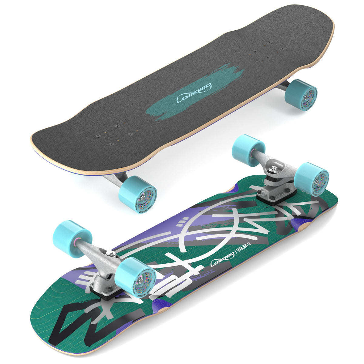 Loaded Bolsa II Jazz C7 complete surfskate