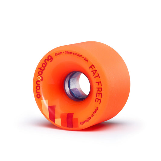 Orangatang Fat Free 65mm 80a Orange wheels