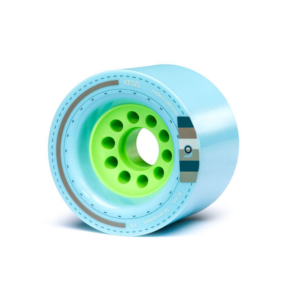 Orangatang Kegel 80mm 77a blue wheels