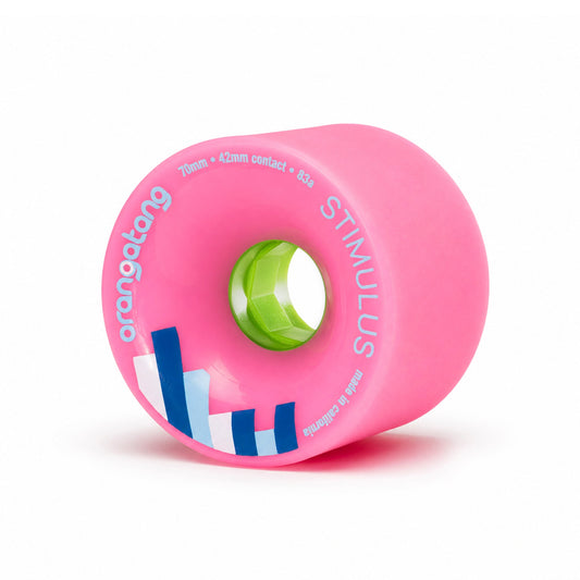 Orangatang Stimulus 70mm 83a Pink wheels