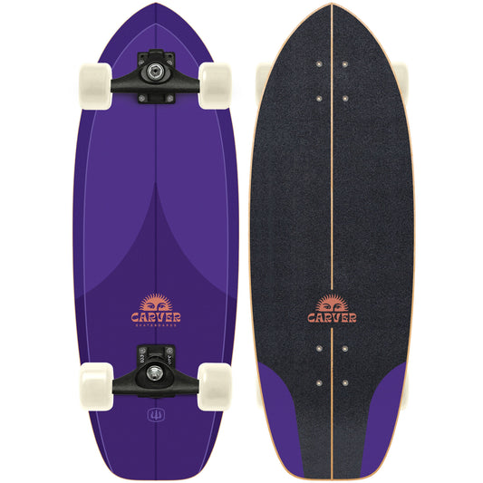 Carver Purple Haze 28 inch C5 Coal Satin complete - manufacturer photo